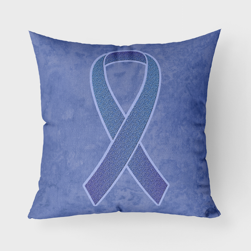 Awareness Fabric Decorative Pillow - AN1208PW1818
