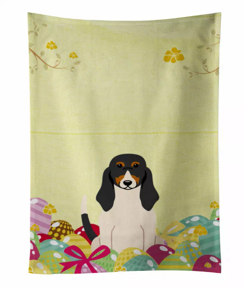 Easter Eggs Design with Dog Kitchen Towel - S000213B001695P084248V000