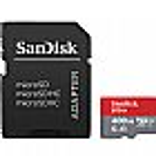 SanDisk Ultra microSDHC Memory Card, 128GB, 120MB/s, C10, UHS, U1, A1, Card with Adapter
