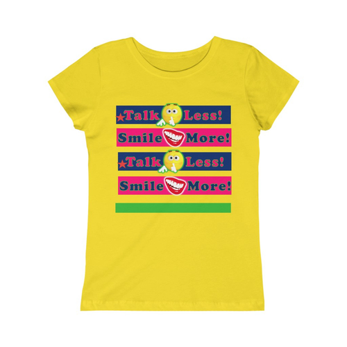 Girl Princess Tee- Talk Less - S001909B002449P000079V011