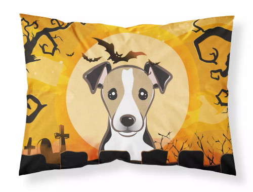 Halloween With Dog Fabric Standard Pillowcase - S000213B001695P057610V000