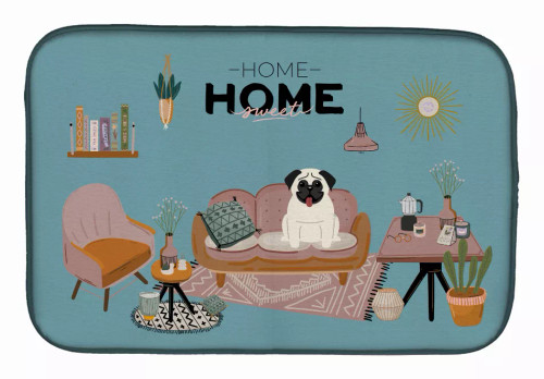Dog in Sweet Home Dish Drying Mat - CK7849DDM