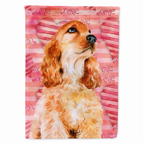Love/Dog Breed Themed Flag Canvas - BB9793CHF