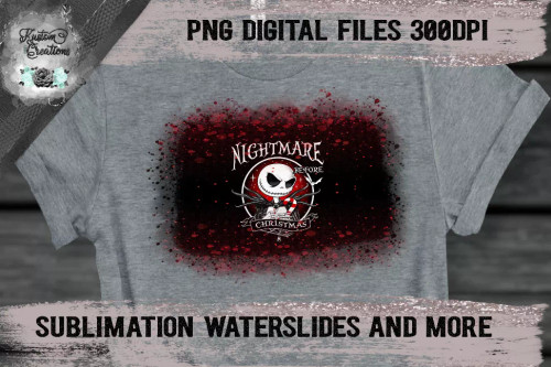Nightmare Before Christmas T-Shirt - 177300023951