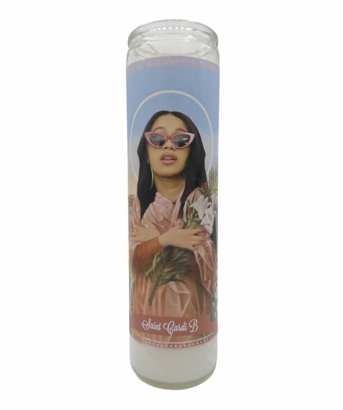 Cardi B (Version 3) Devotional Prayer Saint Candle