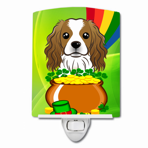 St. Patrick's Day Design with Dog Ceramic Night Light - S000213B001695P099299V000