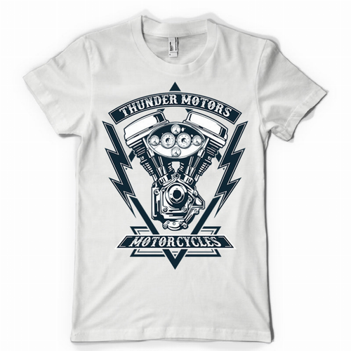 Thunder Motors/Motorcycles T-Shirt