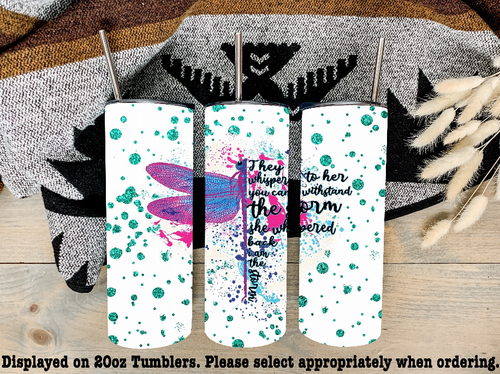 Dragonfly Steel Tumbler