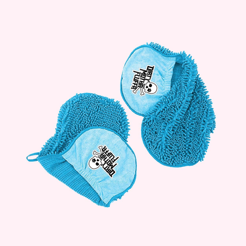 "Dirty Motha Fluffa" Blue Bath Towel "Dirty Motha Fluffa" Blue Bath Towel