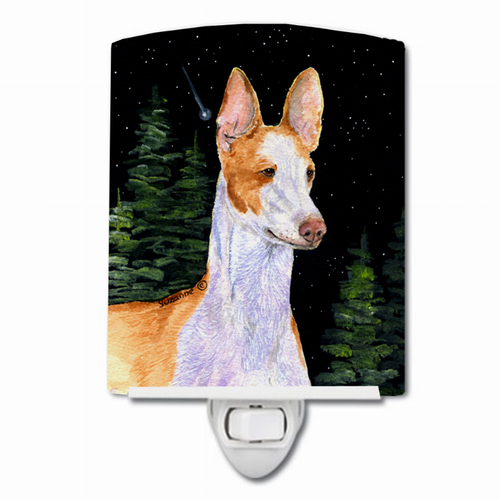 Starry Night Dog Art Ceramic Night Light - S000213B001695P103828V000