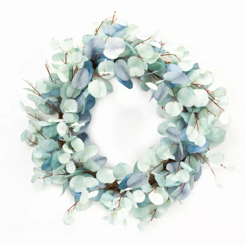 Eucalyptus Wreath 27"D Polyester