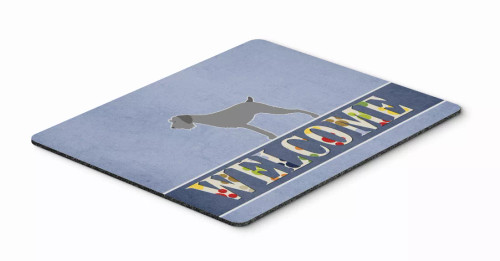 Dog Breed Welcome Mouse Pad, Hot Pad or Trivet - S000213B001695P079748V000