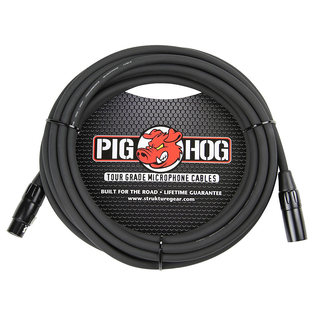 Pig Hog Phm25 8Mm Mic Cable 25Ft Xlr