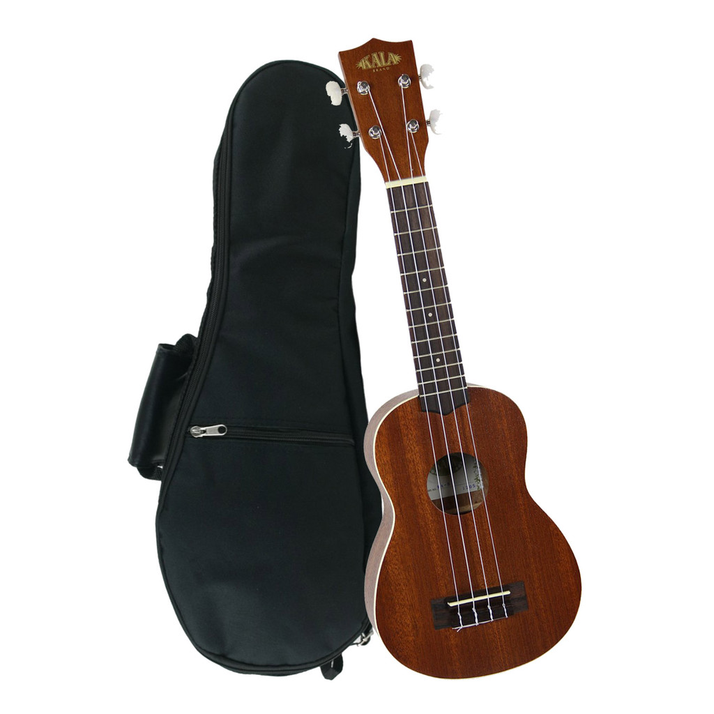 Kala Ka-S 4 Strings Soprano Mahogany Ukulele With Gig Bag