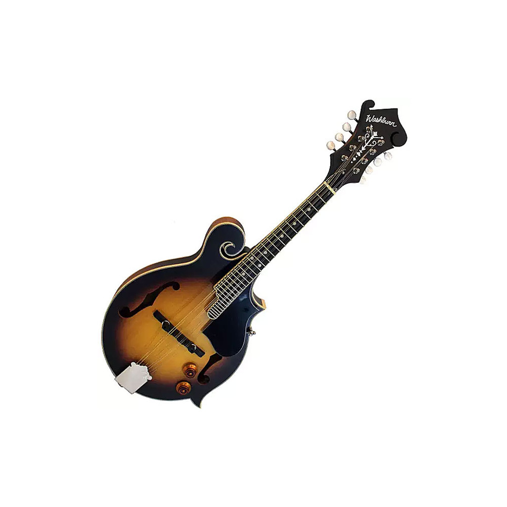 Washburn M3EK F Mandolin Bundle Pack with Tobacco Sunburst Finish