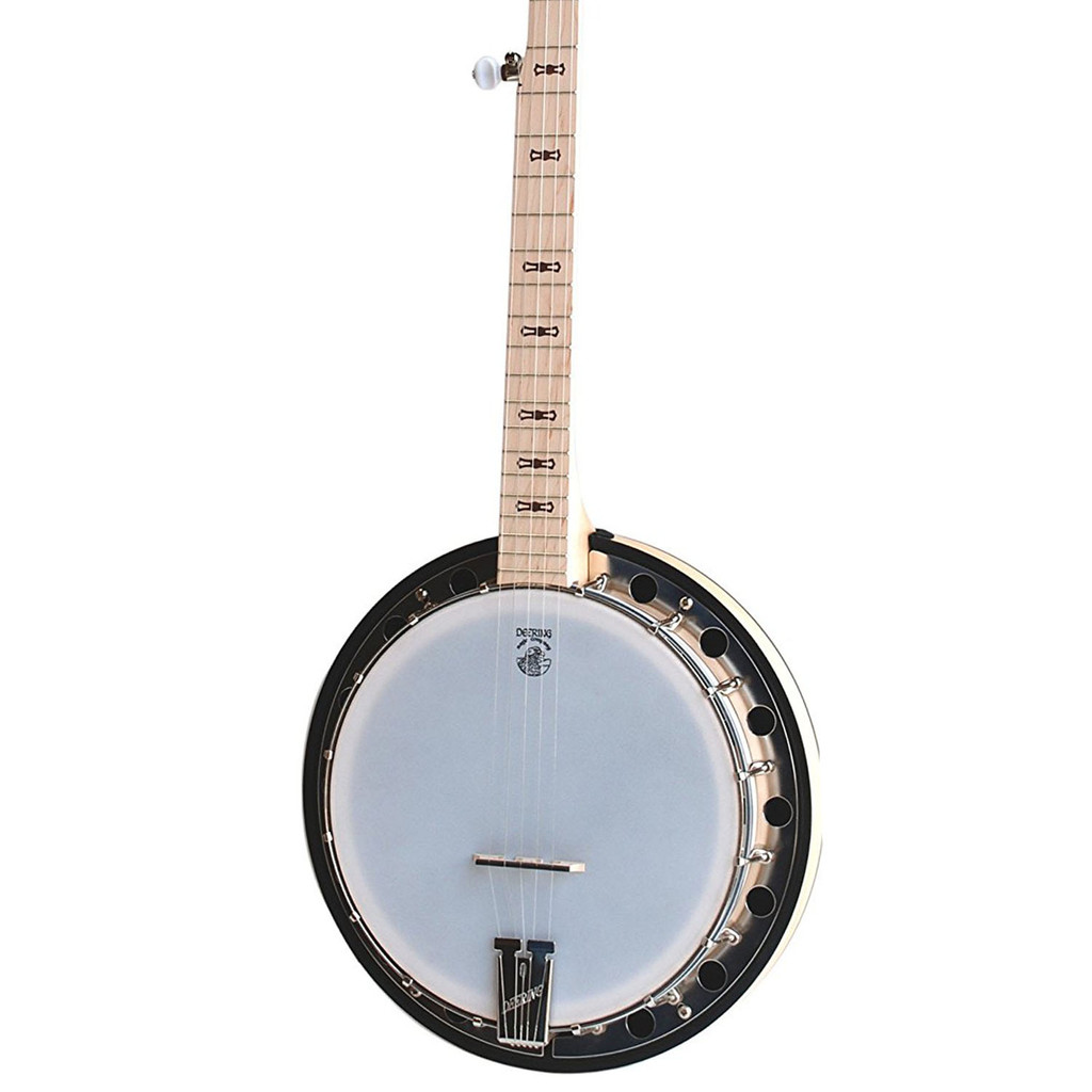 Deering Goodtime Two 5 String Banjo With Single Bound Maple Resonator