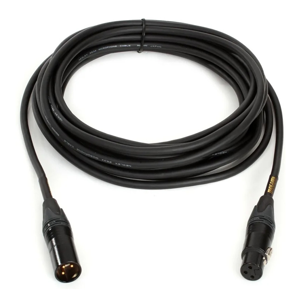 Mogami Gold Studio-25 Xlr Microphone Cable Xlr-Female To Xlr-Male With 3-Pin Gold Contacts And Straight Connectors - 25 Feet With Lifetime Warranty