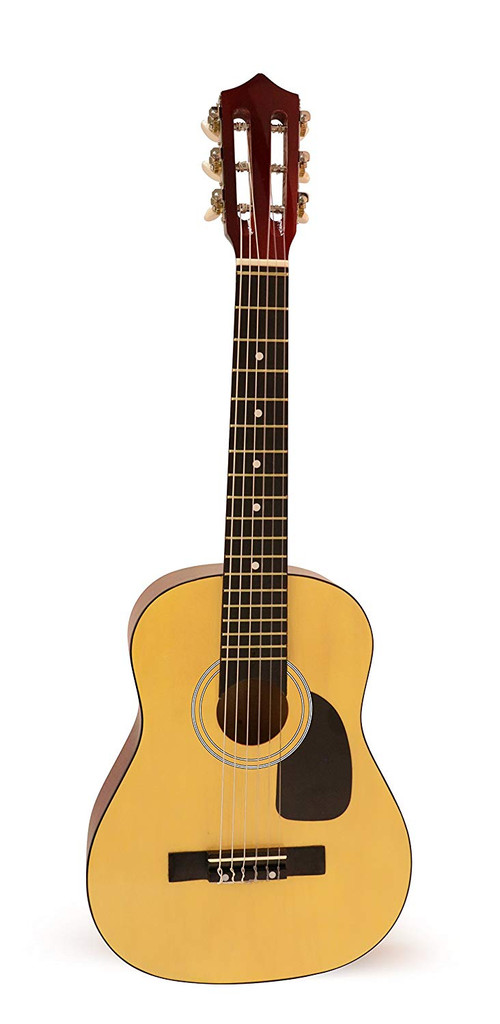 Hohner Hag250 Nylon 6 Strings Classical Acoustic Guitar For Kids Included Songbook And Color Sticker