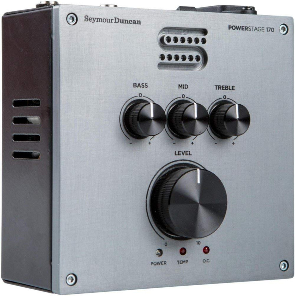 Seymour Duncan 11901-002 PowerStage 170-170-watt Pedal Board Guitar Power Amplifier - Silver