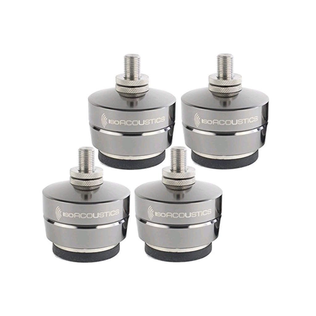 Isoacoustics Gaia Iii Small Compact Isolation Feet For Floor Standing Speaker (Weighing Less Than 70Lbs) - Set Of 4