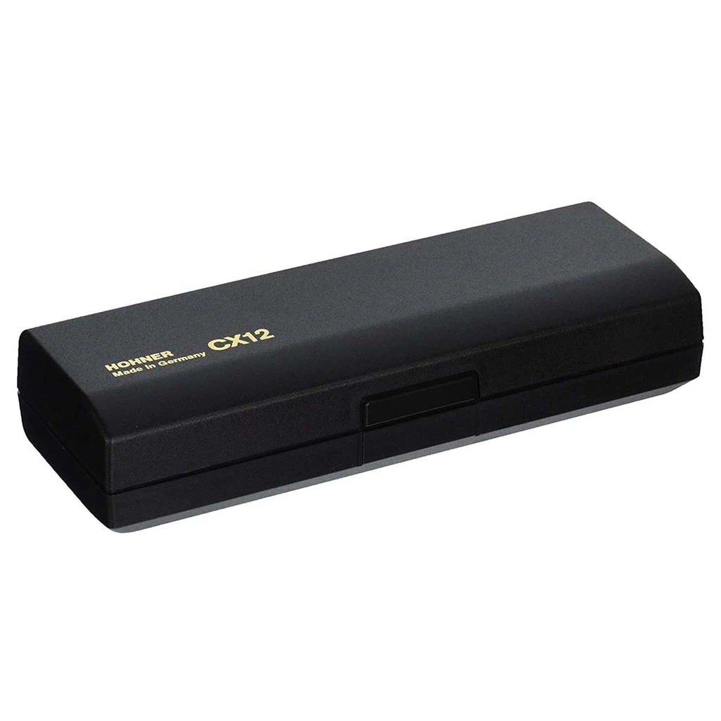 Hohner CX-12 Chromatic Harmonica  Black  - Key of c
