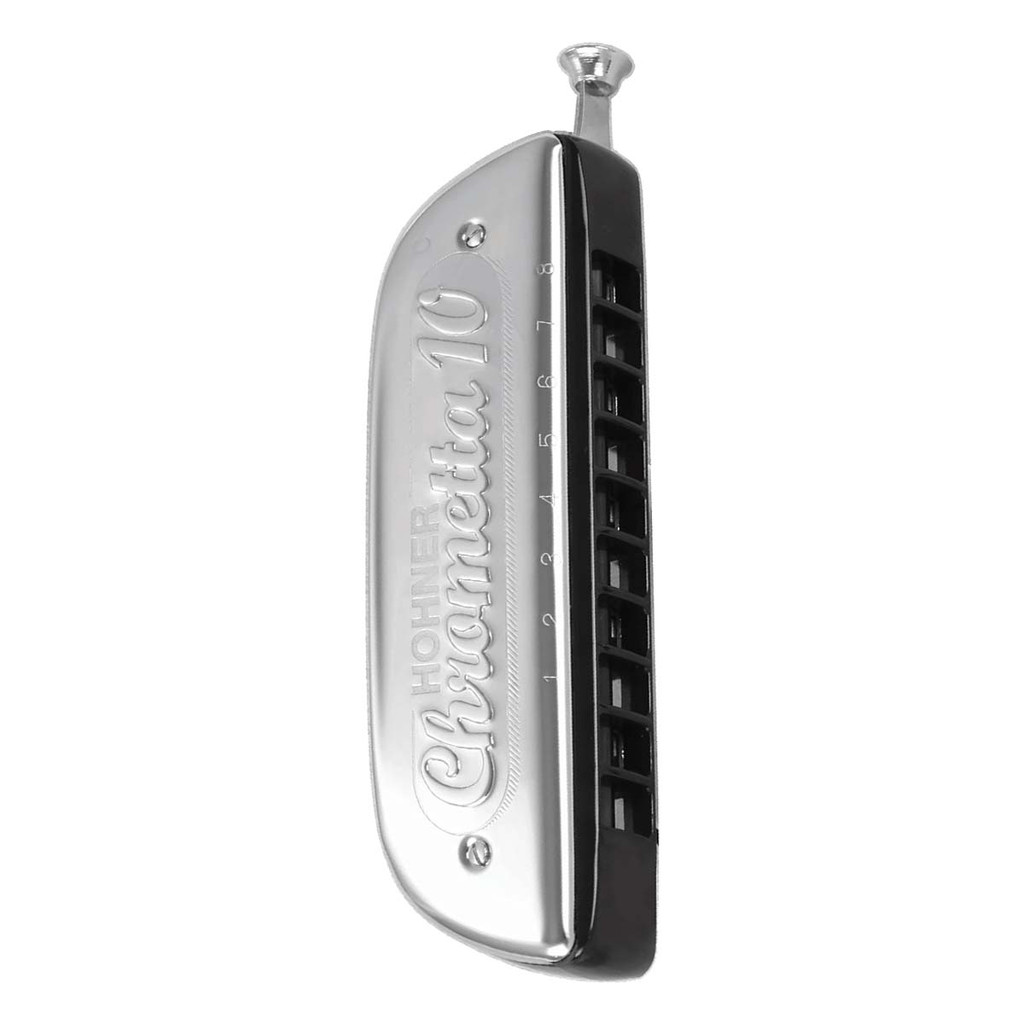 Hohner 253C Chrometta 10 Chromatic Harmonica Key Of C Major