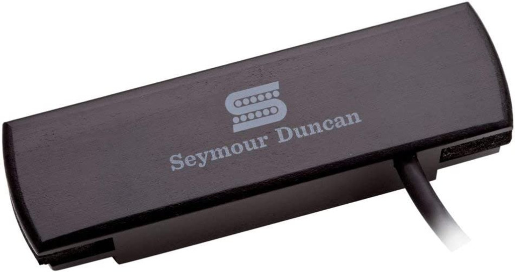 Seymour Duncan Woody Hc Sa-3Hc Hum-Canceling Acoustic Soundhole Pickup With 2 Senor Patch Cable, 12 Pick Variety Pack And Zorro Polishing Cloth