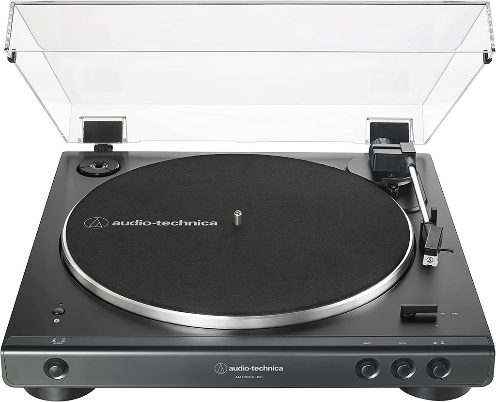 Audio Technica AT-LP60XBT Fully Automatic Wireless Belt-Drive Turntable with Bluetooth