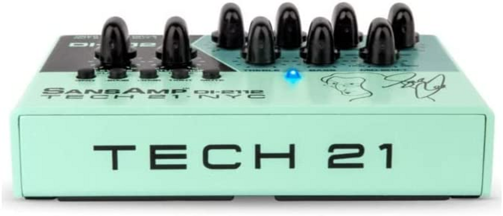 Tech 21 Geddy Lee Di-2112 Signature Sansamp Preamp Pedal With Parallel Pre-Amping Feature