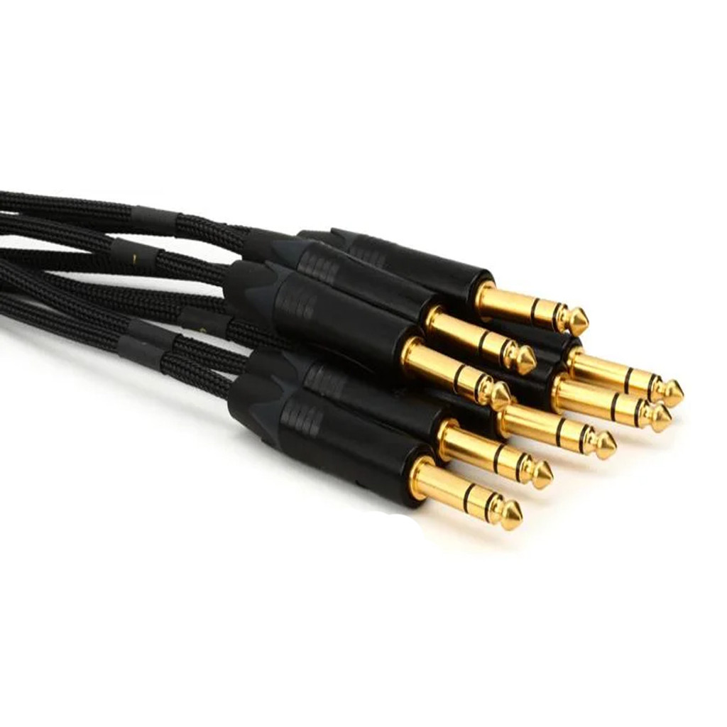 Mogami Gold-Db25-Trs-05 Analog Recorder Interface Cable 8 Channel Db25 To Trs Multichannel Audio Cable Snake Cable With Gold Contacts - 5 Feet With Lifetime Warranty