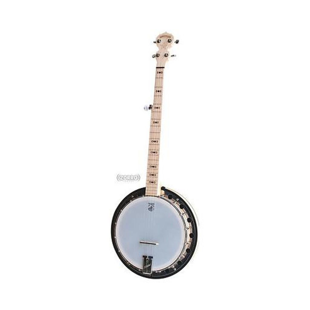 Deering Banjo Company 5-String Resonator Banjo Goodtime Two Bundle With Zorro Sounds Cloth