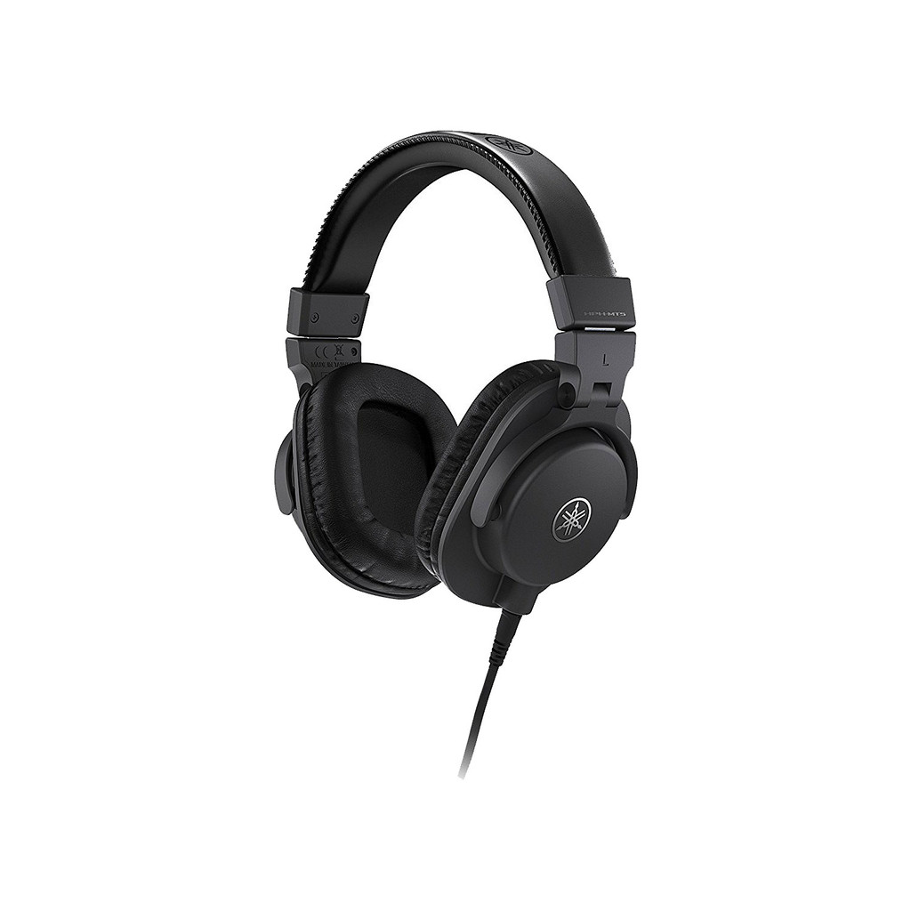 Yamaha Hph-Mt5 Closed Back Monitor Headphones In Black With Carrying Bag
