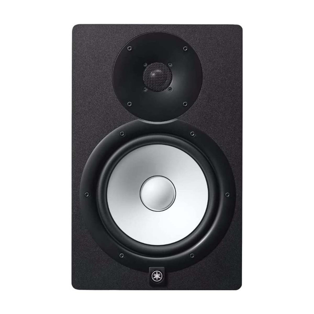 Yamaha HS Series HS8 - 8 Inch 2-way Bass-Reflex Bi-amplified Nearfield Studio Monitor in Black (Pair) with Microphone Cables