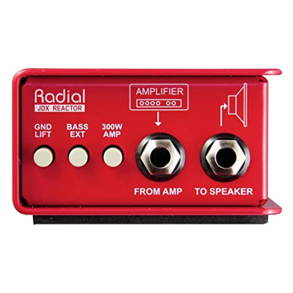 Radial Engineering Jdx-48 Reactor Guitar Amp Direct Box With Effective 412 Cabinet Emulation - Red