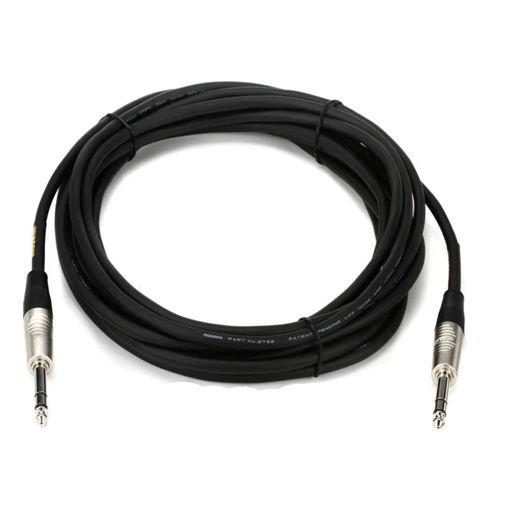 Mogami Mcp Ss 20 Coreplus 1/4" Trs Male To 1/4" Trs Male Cable - 20 Feet With Lifetime Warranty