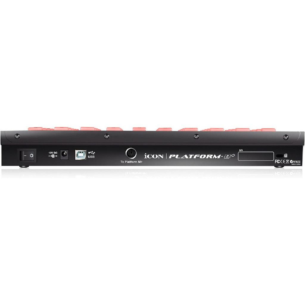 Icon Pro Audio Platform B+ 50-Button Module With 50 Illuminated Function Buttons For Controlling Different Daw Functions
