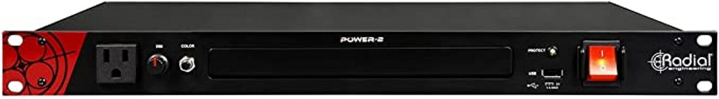 Radial Power-2 19 Inch Rack Mount Power Conditioner With Noise Filtering Surge Protection And Led Illumination