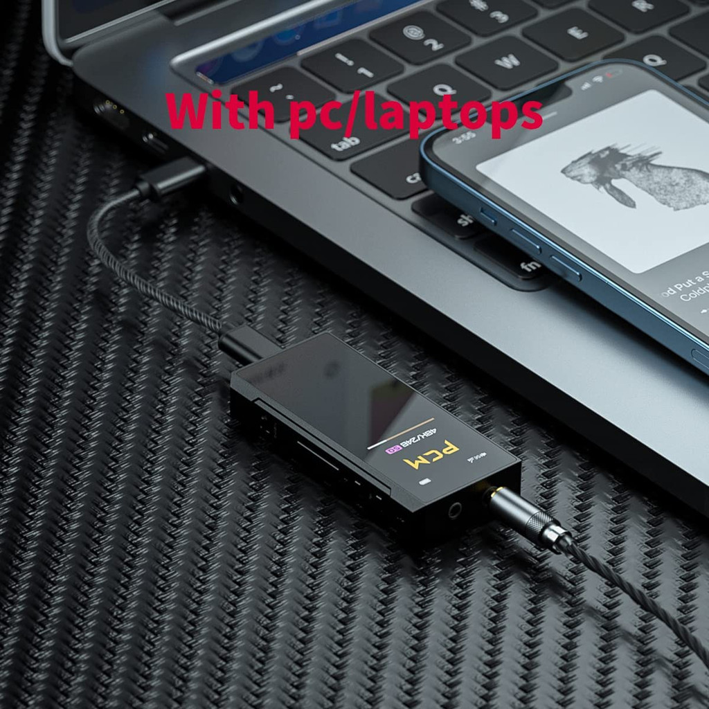 FiiO BTR7 Headphone Amp Bluetooth Receiver with THX Amplifier with Lightning Cable