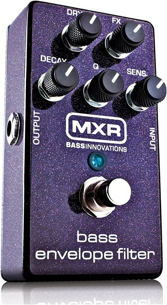 Mxr M82 Bass Envelope Filter Guitar Effect Pedal With 9V Power Supply And Senor Patch Cables
