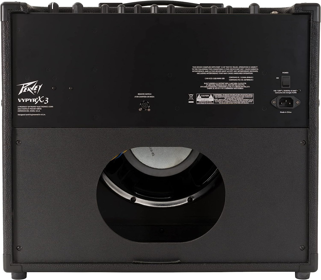 Peavey Vypyr X3 Guitar Modeling Amplifier With Over 400 Amp Accessible Presets