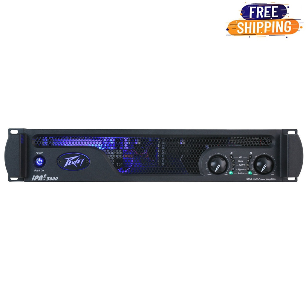 Peavey IPR2 5000 Lightweight Power Amplifier with Standby LED