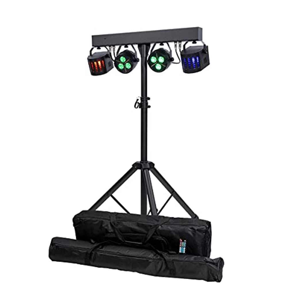 Colorkey Partybar Go Cku-3020 Compact All-In-One Battery Powered Lighting Package