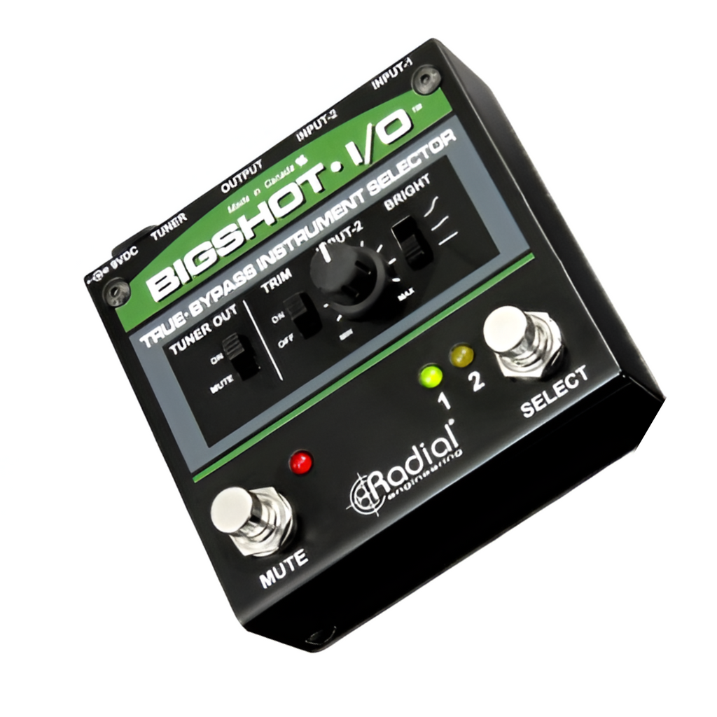 Radial Engineering Big Shot i/o True Bypass Instrument Selector Pedal