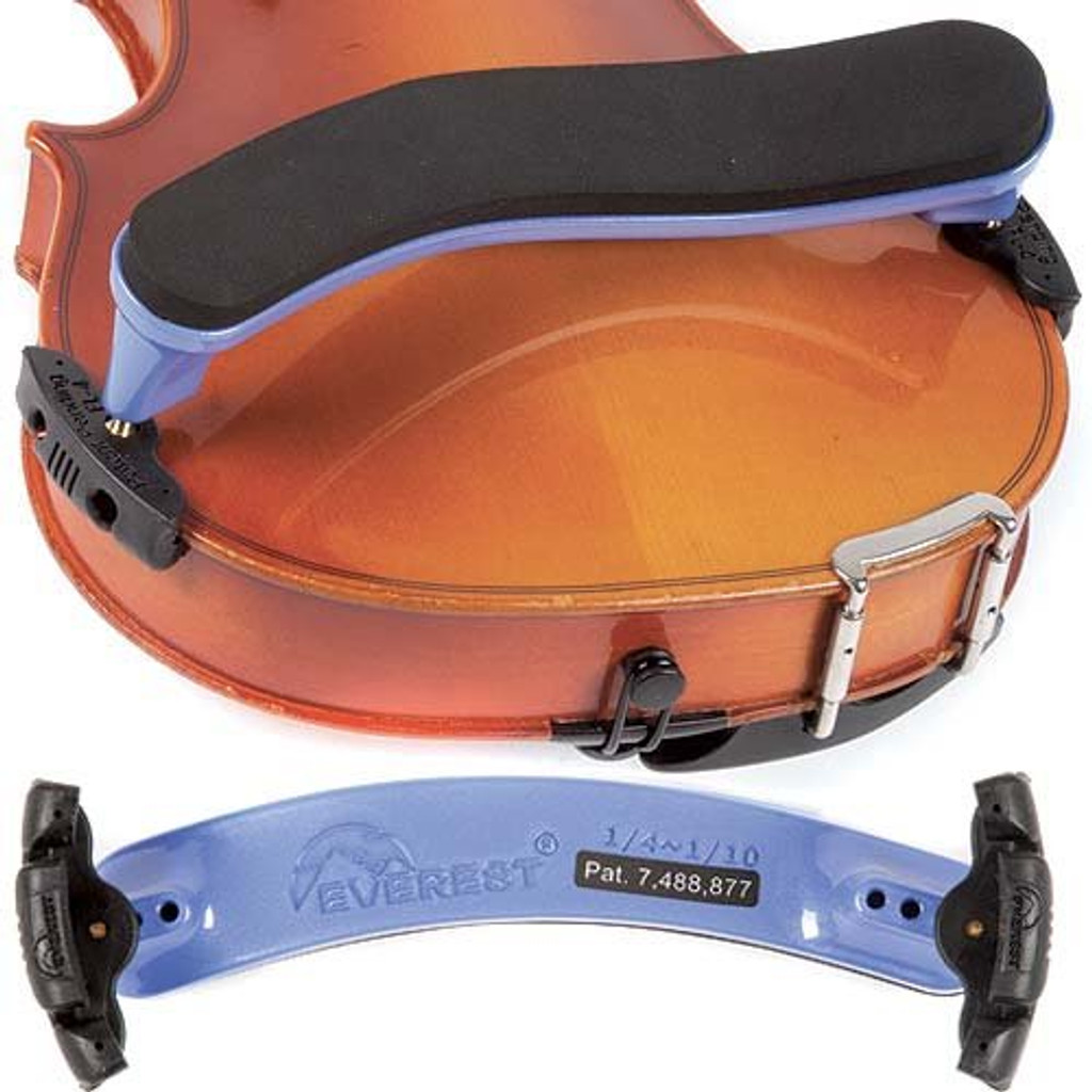 Everest Es1Pu Es Series 1/4-1/10 Violin Adjustable Shoulder Rest - Purple