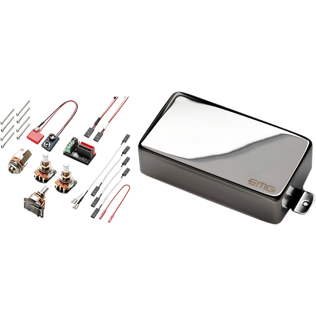 EMG MetalWorks EMG-81 Humbucking Active Pickup Chrome