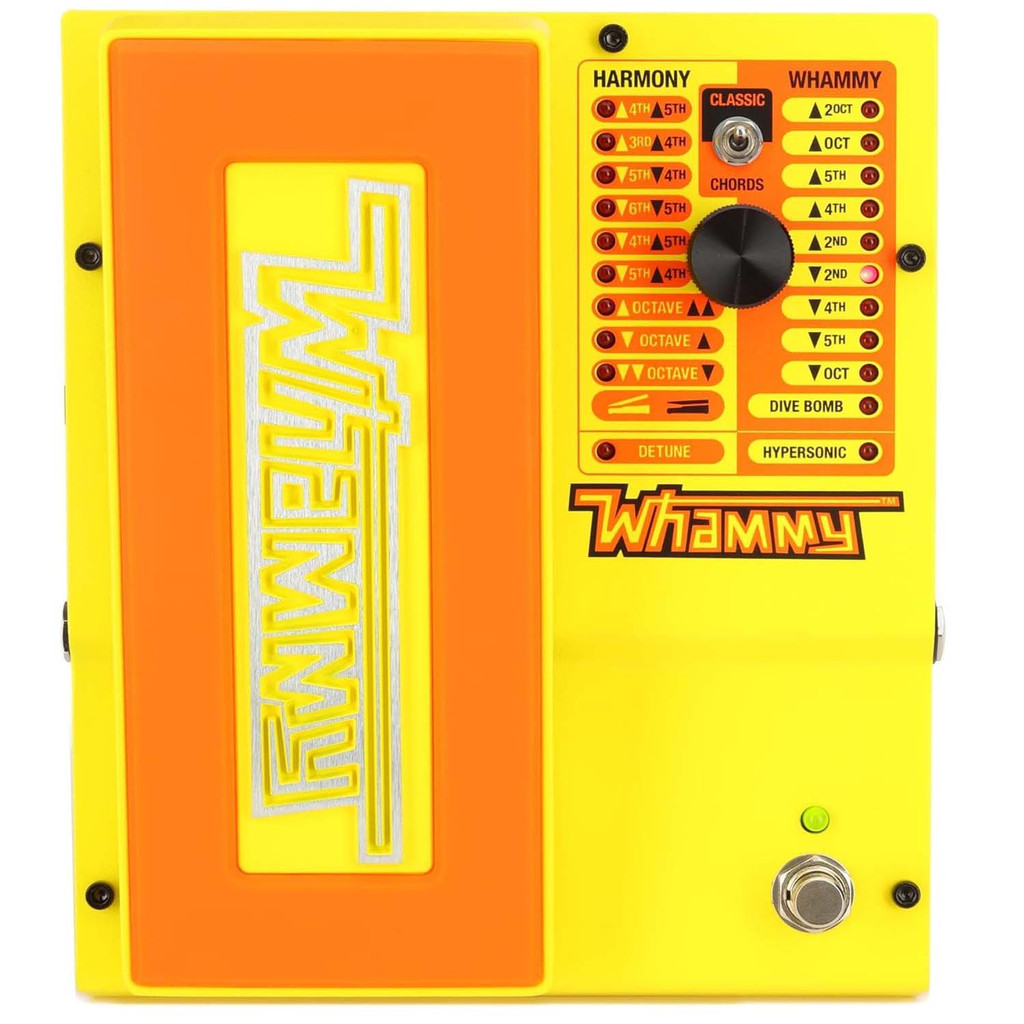 Digitech WHAMMYMN MonoNeon Signature Whammy Guitar Pedal with New Octave Blend and Detune Settings