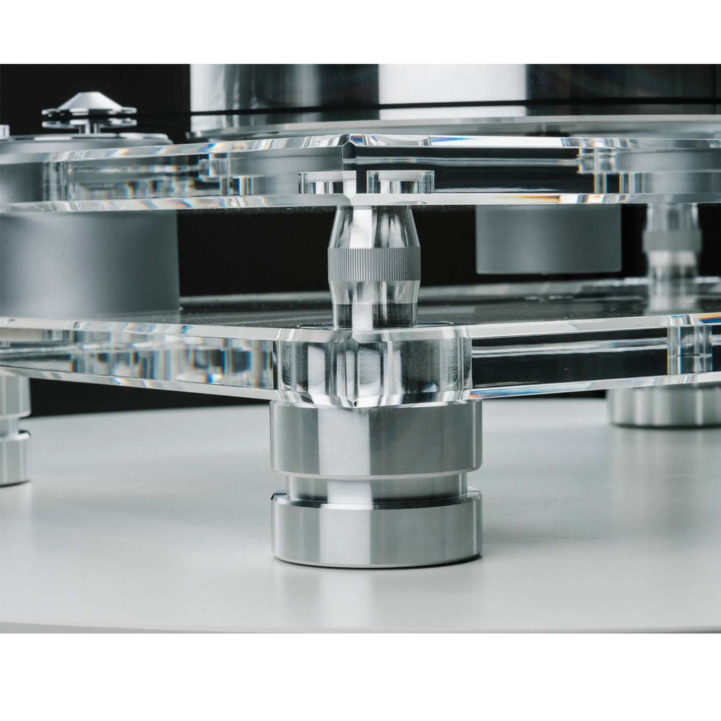 Musical Fidelity M6x TT Turntable Without Tonearm with Drive Principle Belt Drive and Electronic Speed Control