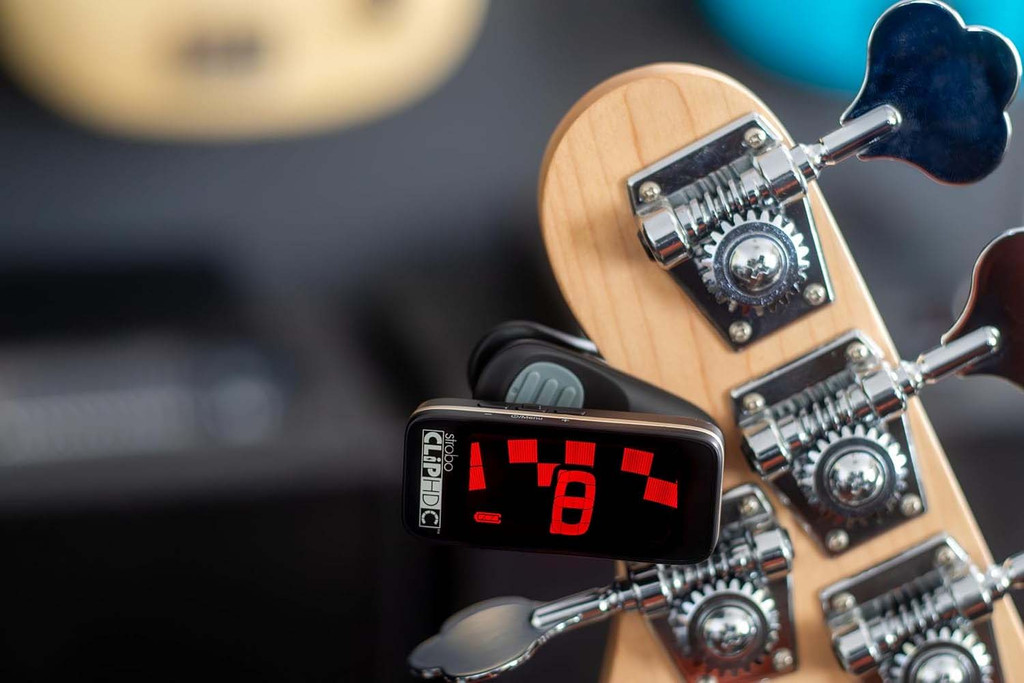 Peterson StroboClip HDC Tuner HD SC with LED Color Display and Assignable Colors Per Tuning