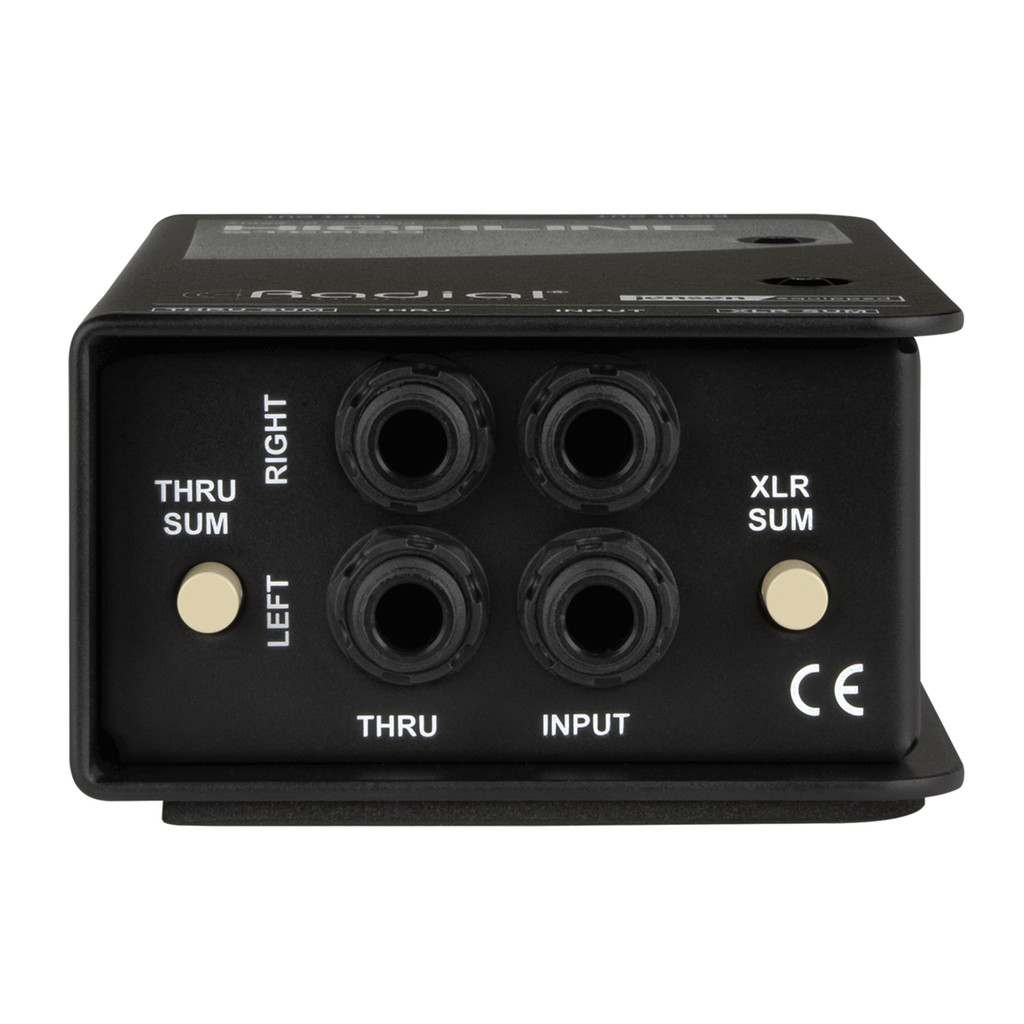Radial Engineering Highline Stereo Passive Line Isolator with 1:1 Transformers Sum Switch and Ground Lift