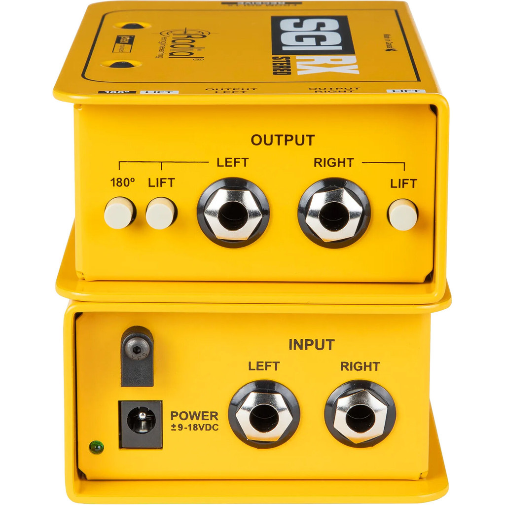 Radial Engineering SGI Instrument Line Driver System with SGI-RX Receiver and SGI-TX Transmitter